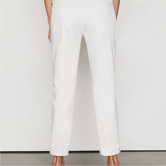 FRAME | NEW Le Garçon White Distressed Denim Jeans Women’s Size 26 - Picture 2 of 12